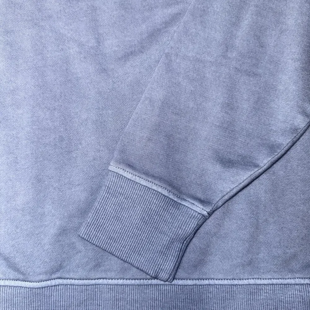 Goodfellow & Co Blue Crewneck Terry Pullover Sweatshirt Men's Large - Picture 4 of 7